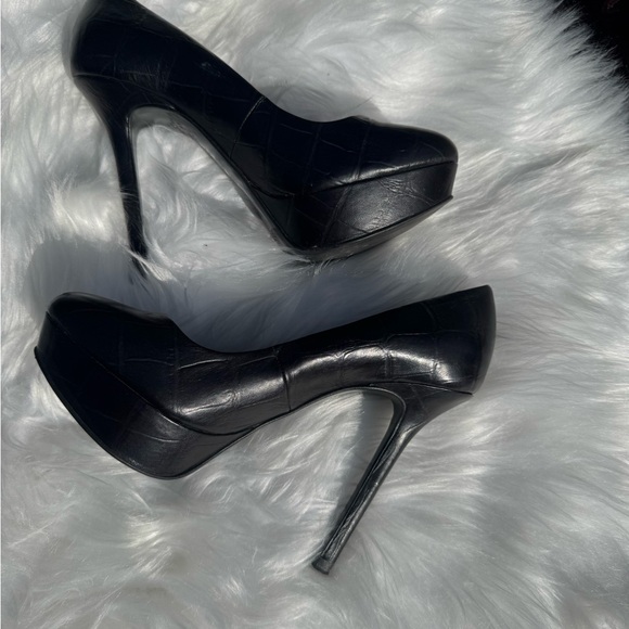 Zara black crocodile stile - Picture 2 of 8